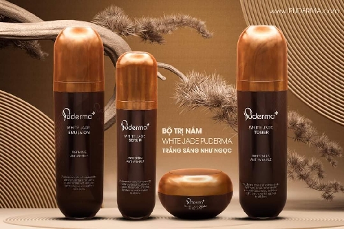 Bộ trị nám White Jade Puderma 