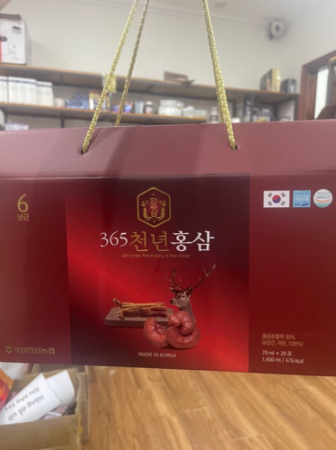 Hồng sâm 365 Hàn quốc