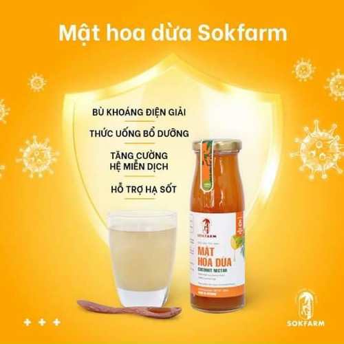 Mật hoa dừa Sokfarm